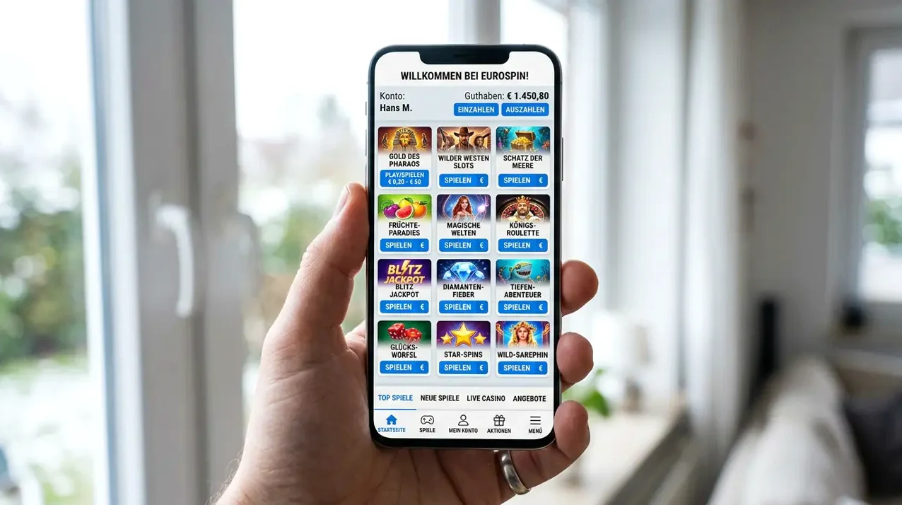 Hashlucky auf Smartphone und Tablet